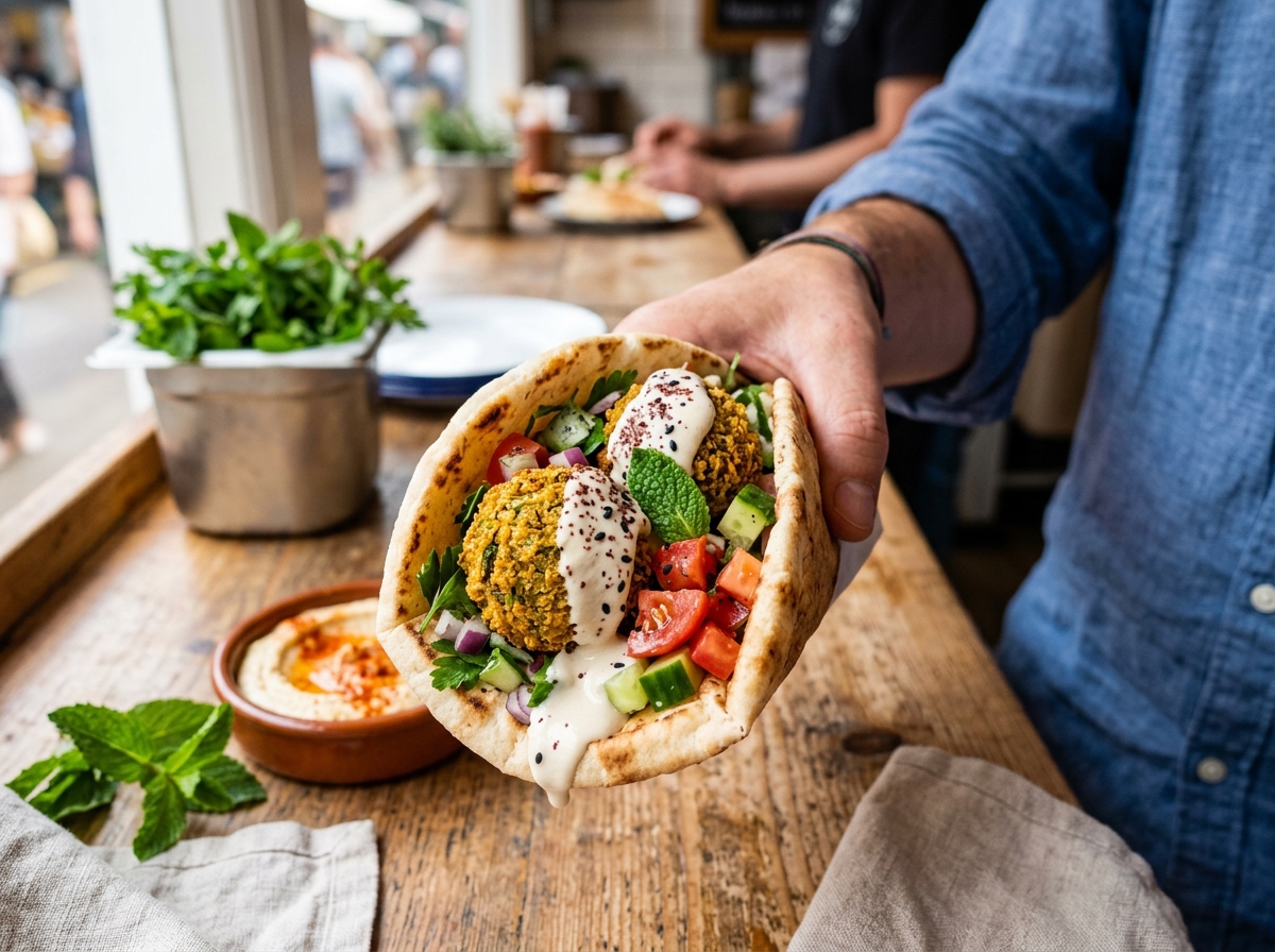 Authentic Falafel Roll