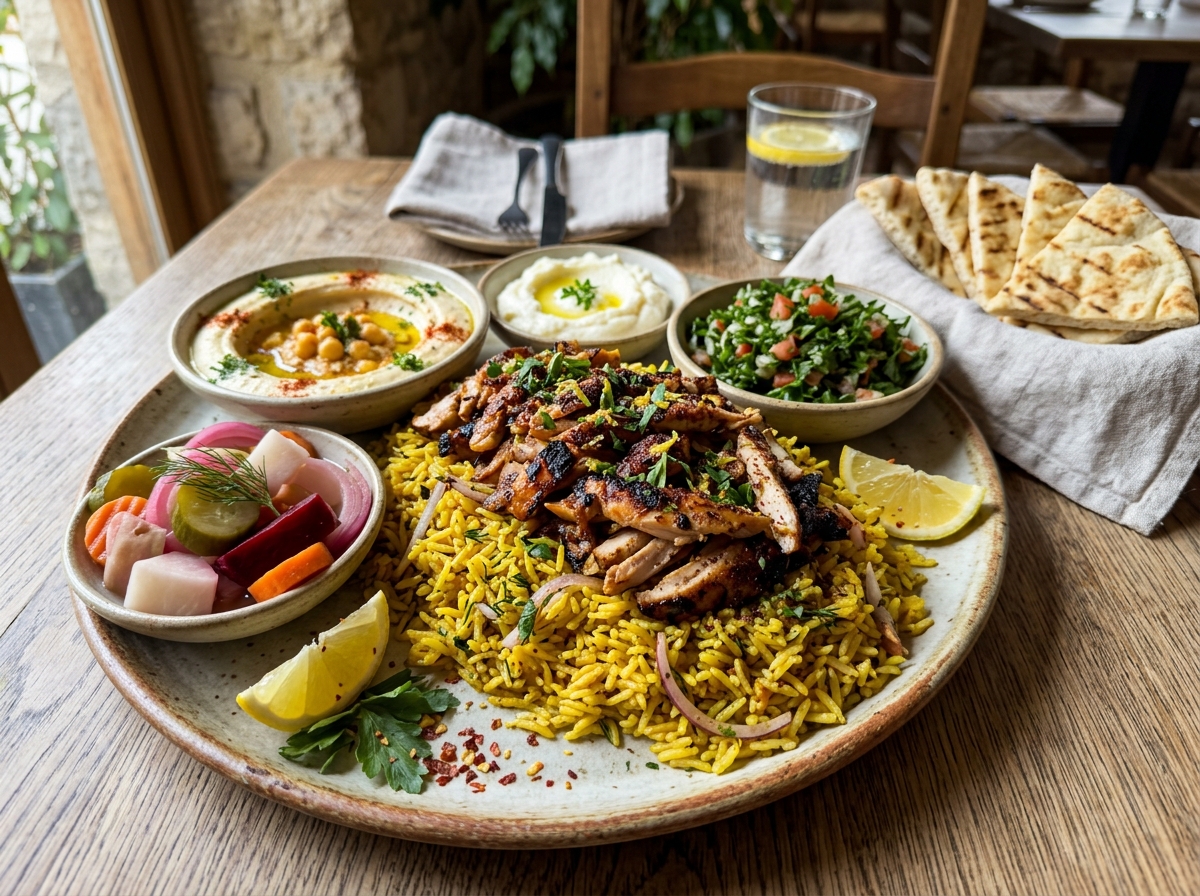 Shawarma Open Platter